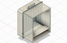 Modélisation d'une grille d'aération